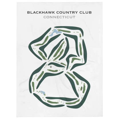 Blackhawk Country Club, Connecticut - Printed Golf Courses