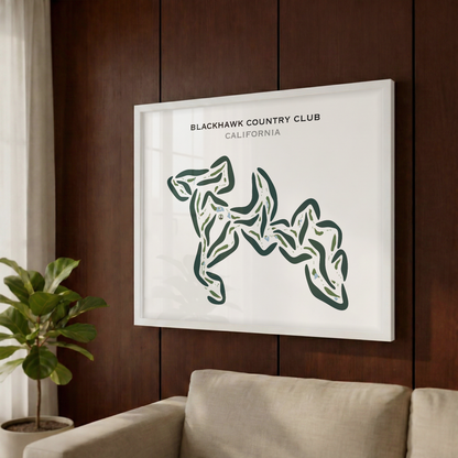 Blackhawk Country Club, California - Printed Golf Courses
