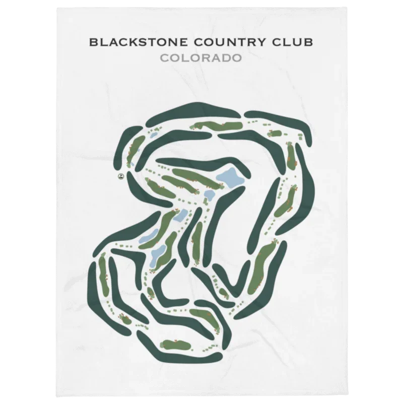 Blackstone Country Club, Colorado - Printed Golf Courses