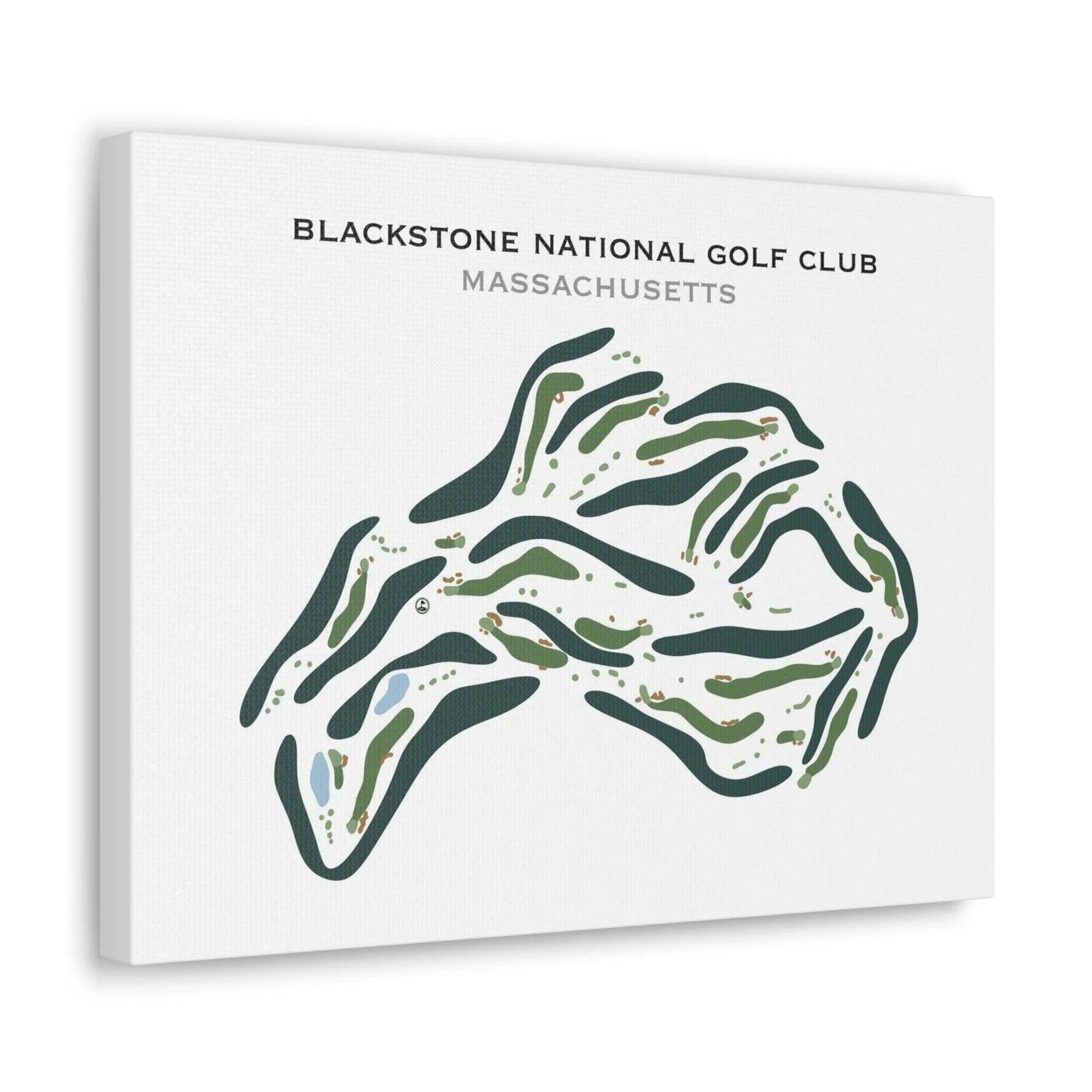 Blackstone National Golf Club, Massachusetts - Printed Golf Course