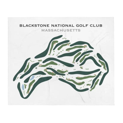 Blackstone National Golf Club, Massachusetts - Printed Golf Course