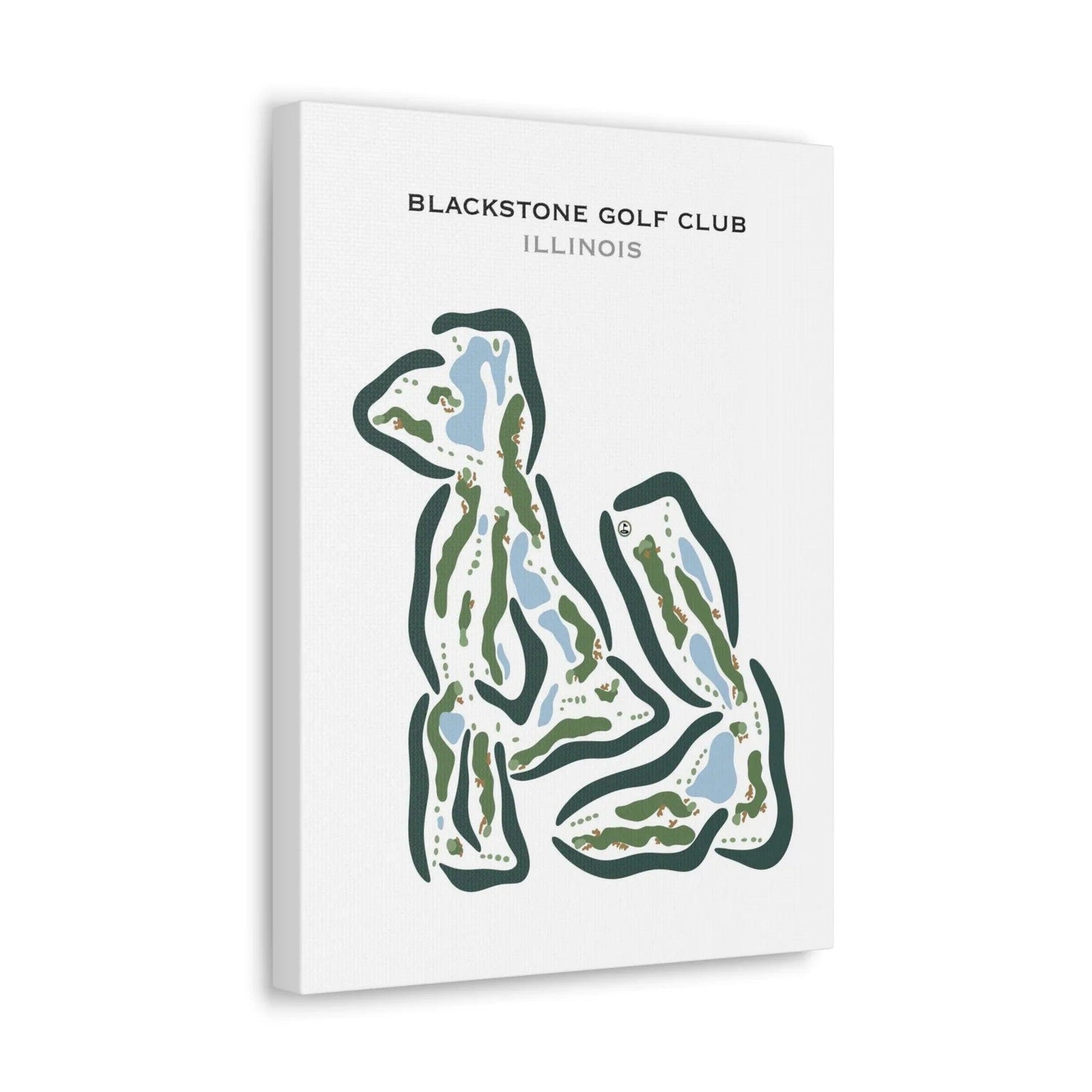 Blackstone Golf Club, Illinois - Printed Golf Courses