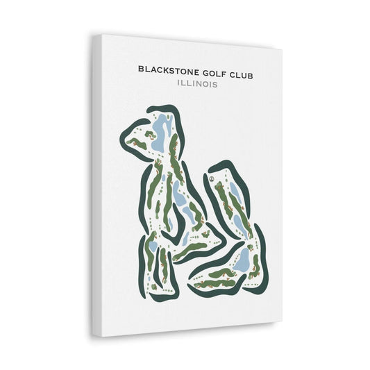 Blackstone Golf Club, Illinois - Printed Golf Courses