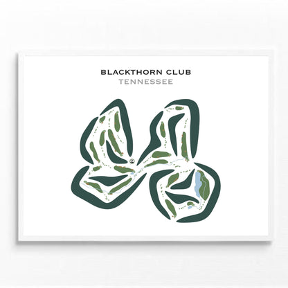 Blackthorn Club, Tennessee - Printed Golf Courses