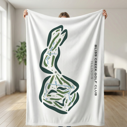 Bliss Creek Golf Club, Illinois - Printed Golf Courses