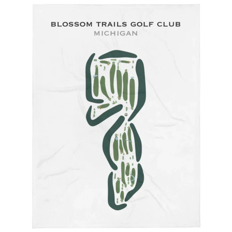 Blossom Trails Golf Club, Michigan - Printed Golf Courses