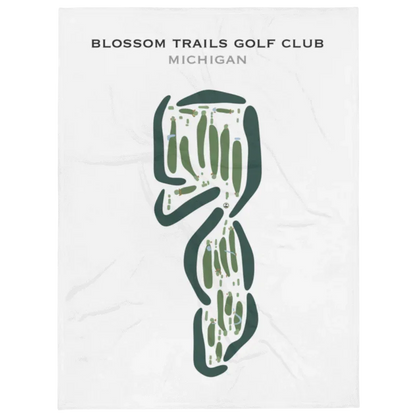 Blossom Trails Golf Club, Michigan - Printed Golf Courses