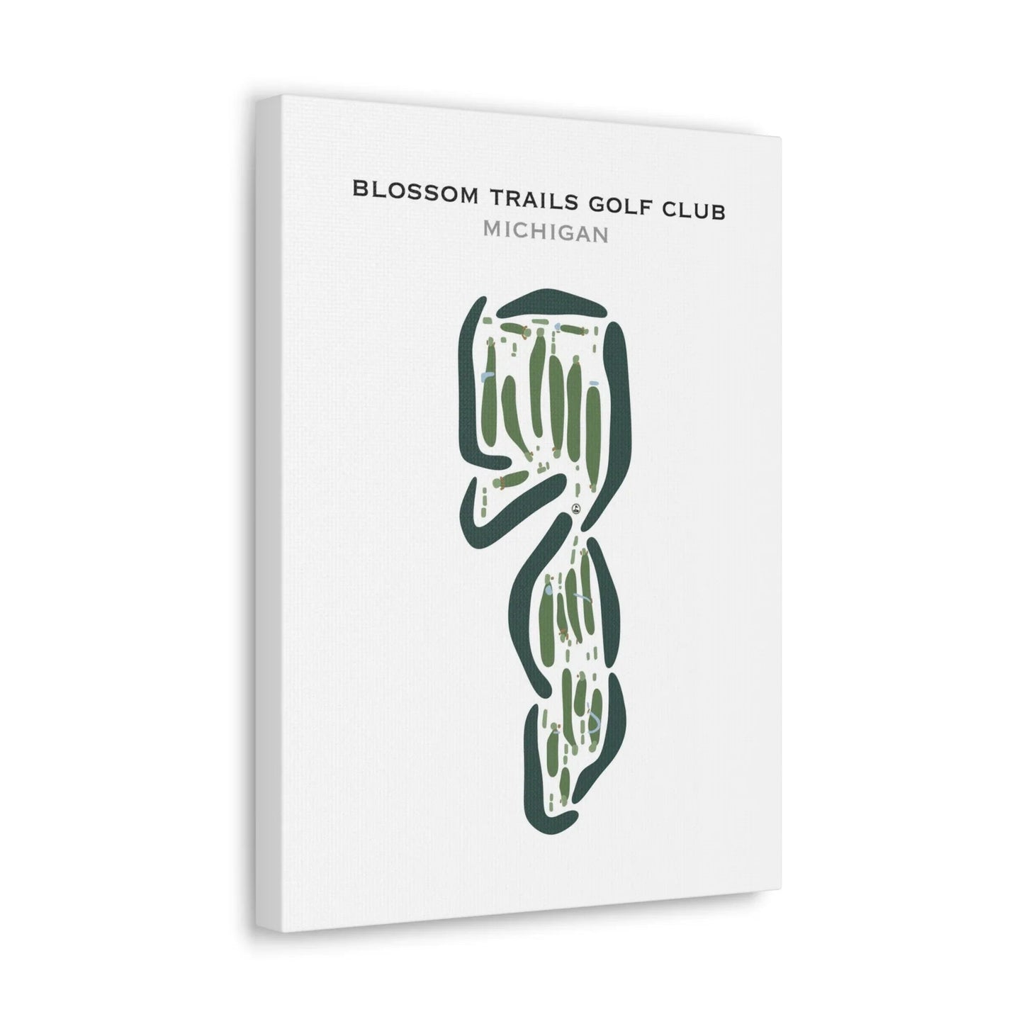 Blossom Trails Golf Club, Michigan - Printed Golf Courses