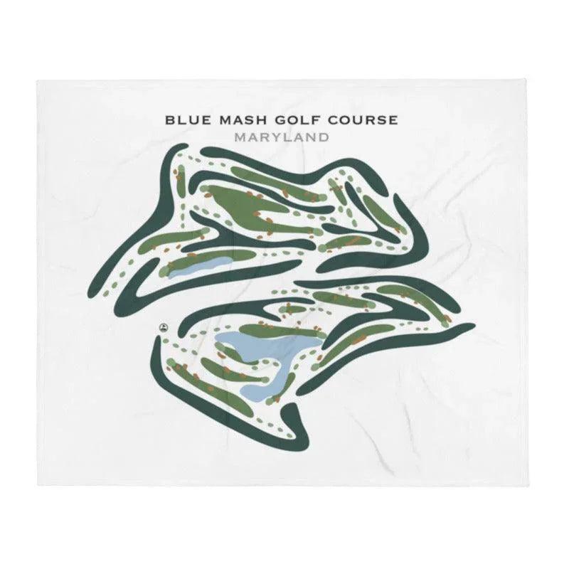 Blue Mash Golf Course, Maryland - Printed Golf Courses