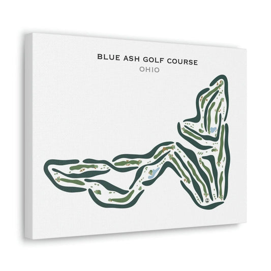 Blue Ash Golf Course, Ohio - Printed Golf Courses
