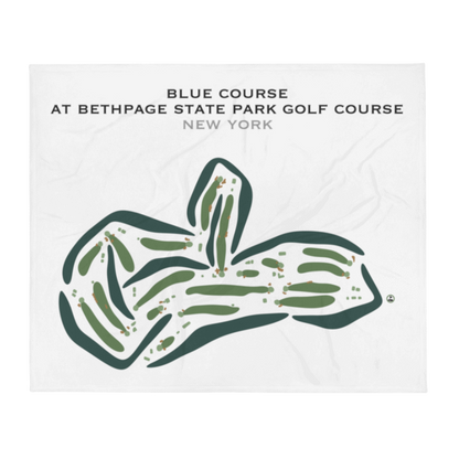 Blue Course at Bethpage State Park Golf Course, New York - Printed Golf Courses