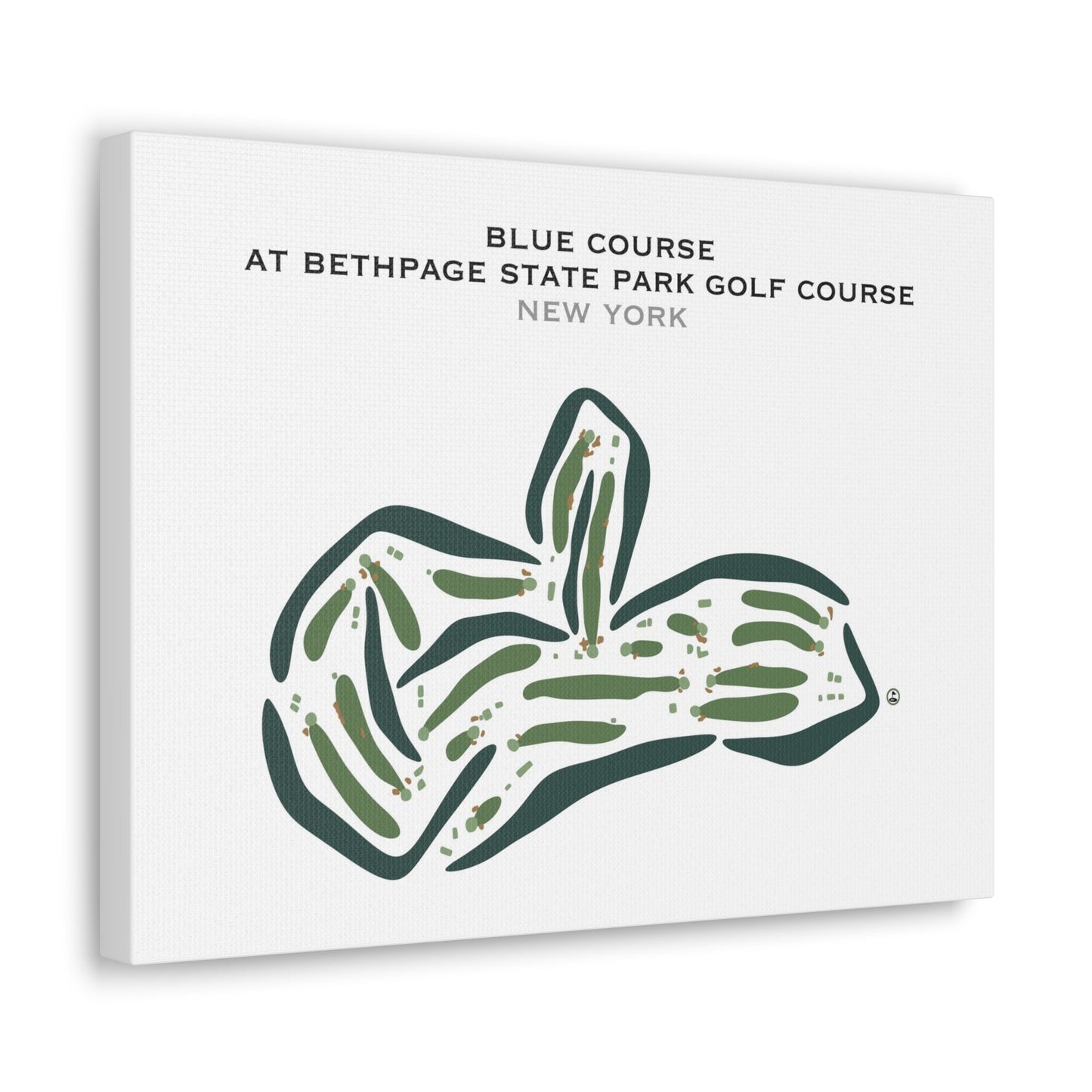 Blue Course at Bethpage State Park Golf Course, New York - Printed Golf Courses