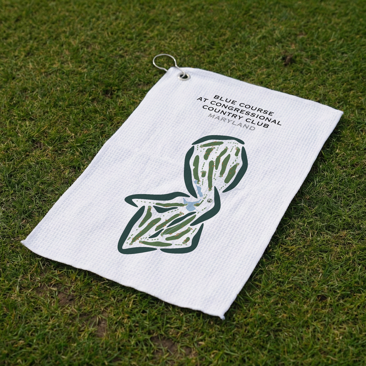 Blue Course at Congressional Country Club, Maryland - Printed Golf Courses