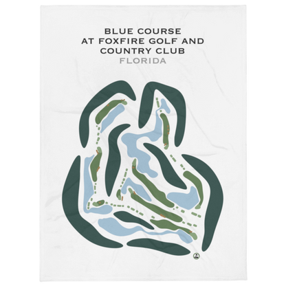 Blue Course at Foxfire Golf & Country Club, Florida - Printed Golf Courses