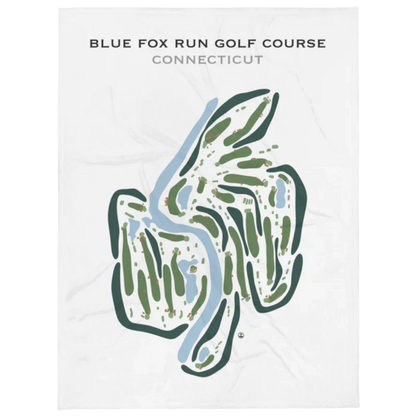 Blue Fox Run Golf Course, Connecticut - Printed Golf Courses