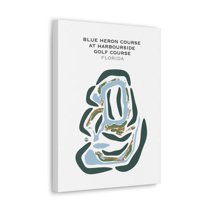 Blue Heron Course at Harbourside Golf Course, Florida - Printed Golf Courses