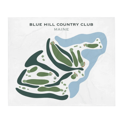 Blue Hill Country Club, Maine - Printed Golf Courses