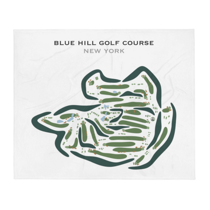 Blue Hill Golf Course, Orangeburg, New York - Printed Golf Courses