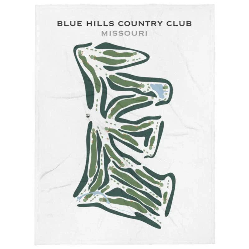 Blue Hills Country Club, Missouri - Printed Golf Courses