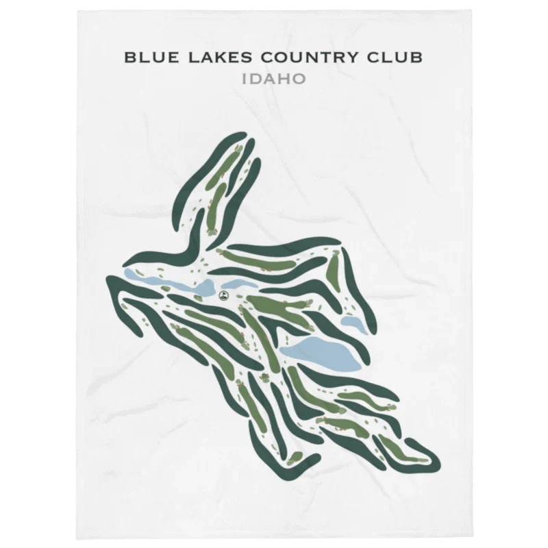 Blue Lakes Country Club, Idaho - Printed Golf Courses