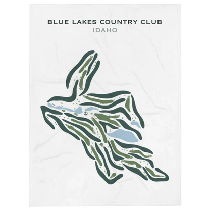 Blue Lakes Country Club, Idaho - Printed Golf Courses