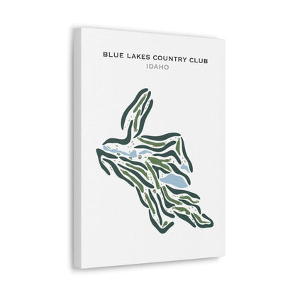Blue Lakes Country Club, Idaho - Printed Golf Courses