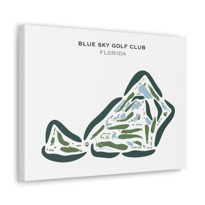 Blue Sky Golf Club, Florida - Printed Golf Courses