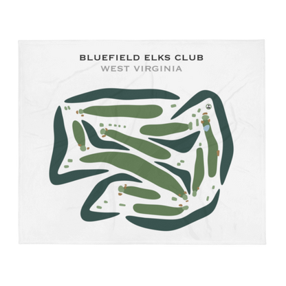 Bluefield Elks Country Club, West Virginia - Printed Golf Courses