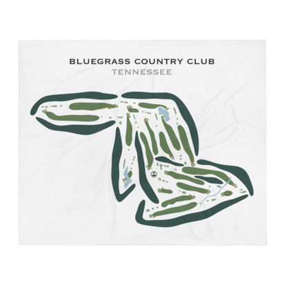 Bluegrass Country Club, Tennessee - Printed Golf Courses