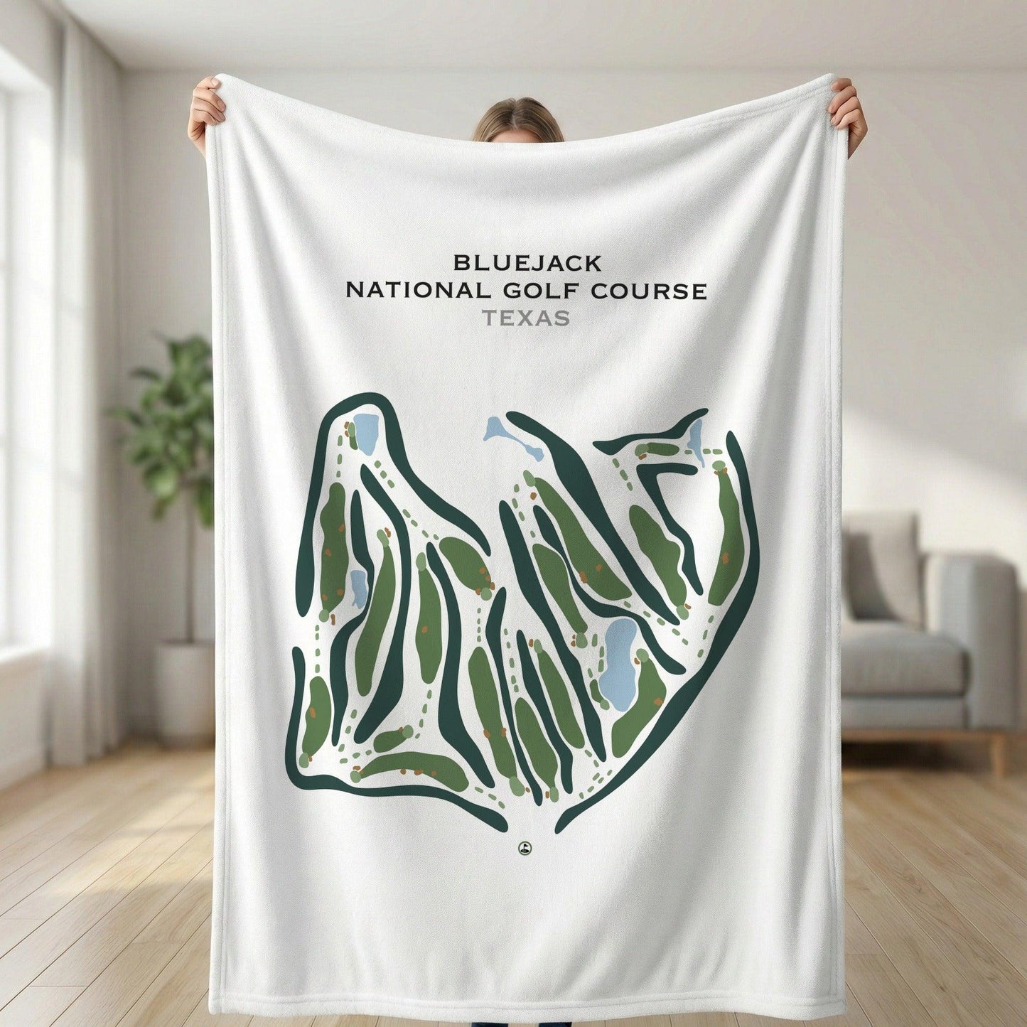 Bluejack National Golf Course, Texas - Printed Golf Courses