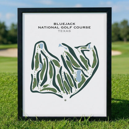 Bluejack National Golf Course, Texas - Printed Golf Courses