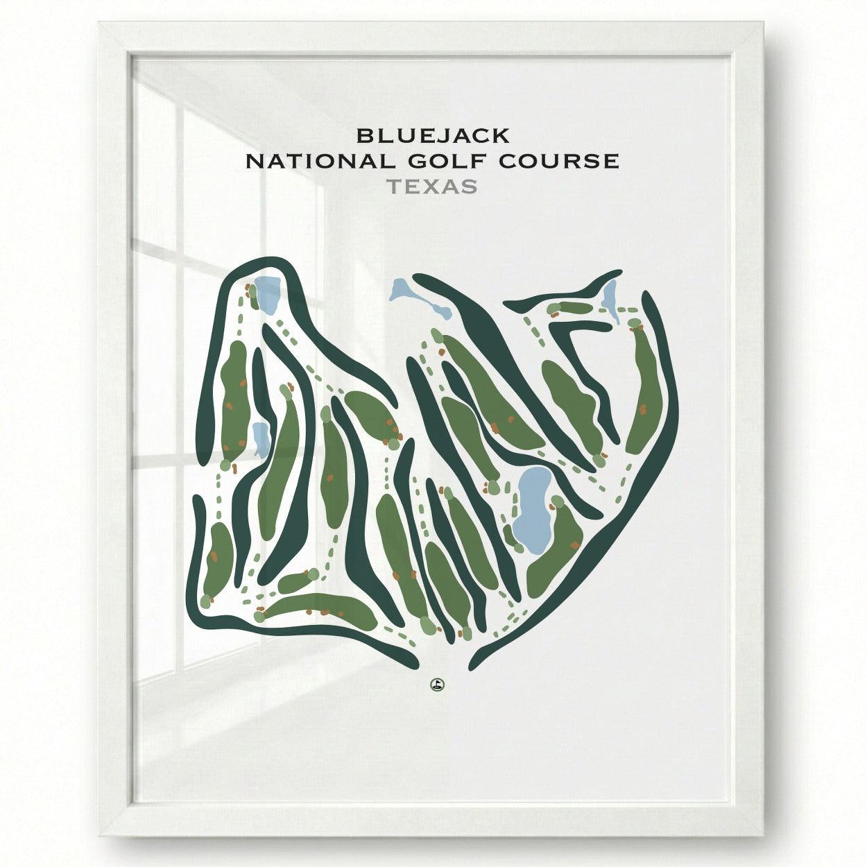 Bluejack National Golf Course, Texas - Printed Golf Courses