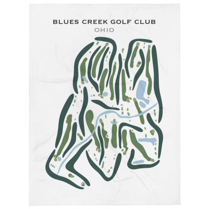 Blues Creek Golf Club, Ohio - Printed Golf Courses