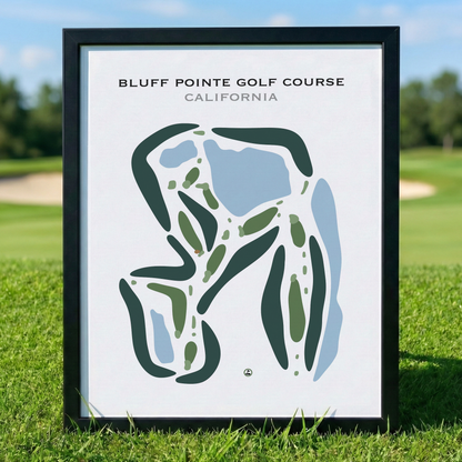 Bluff Pointe Golf Course & Learning Center, California - Printed Golf Courses