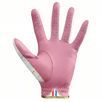 THE 24K GOLF GLOVE - PINK/WHITE - 2 PACK