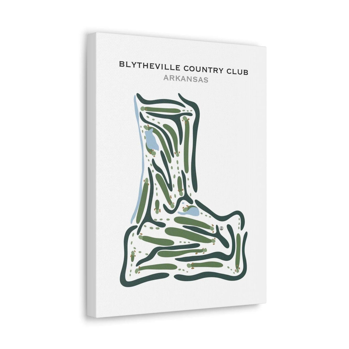 Blytheville Country Club, Arkansas - Printed Golf Courses