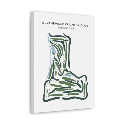 Blytheville Country Club, Arkansas - Printed Golf Courses