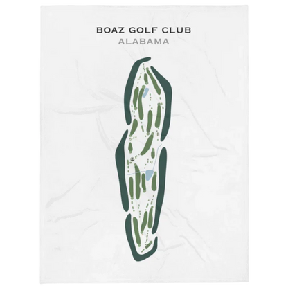 Boaz Golf Club, Alabama - Printed Golf Course