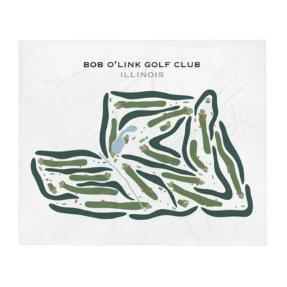 Bob O'Link Golf Club, Illinois - Printed Golf Courses