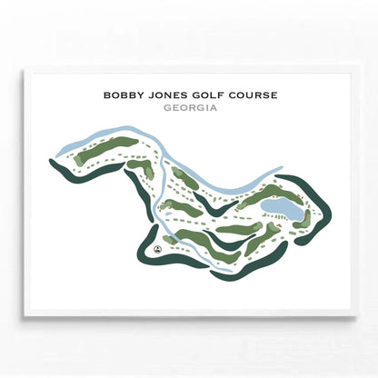 Bobby Jones Golf Course, Georgia - Printed Golf Courses