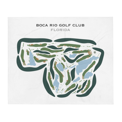 Boca Rio Golf Club, Florida - Printed Golf Courses