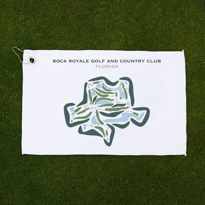 Boca Royale Golf & Country Club, Florida - Printed Golf Courses
