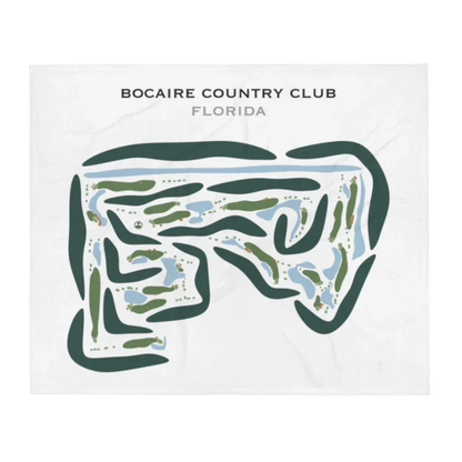 Bocaire Country Club, Florida - Printed Golf Courses