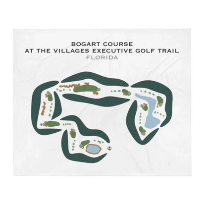 Bogart Course at The Villages Executive Golf Trail, Florida - Printed Golf Courses