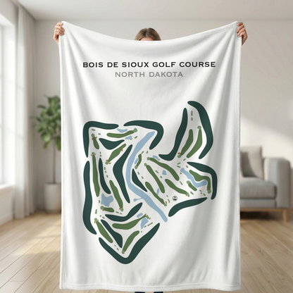 Bois de Sioux Golf Course, North Dakota - Printed Golf Courses