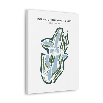 Bolingbrook Golf Club, Illinois - Printed Golf Course
