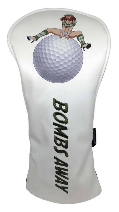 Bombs Away! Embroidered Pinup Driver Headcover by ReadyGOLF