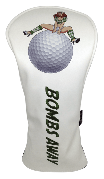 Bombs Away! Embroidered Pinup Driver Headcover by ReadyGOLF