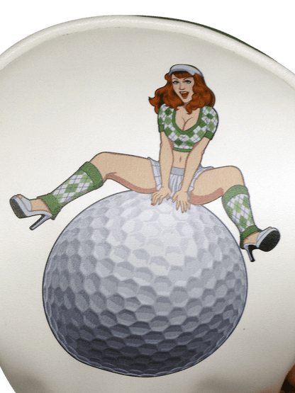Bombs Away! Embroidered Pinup Driver Headcover by ReadyGOLF