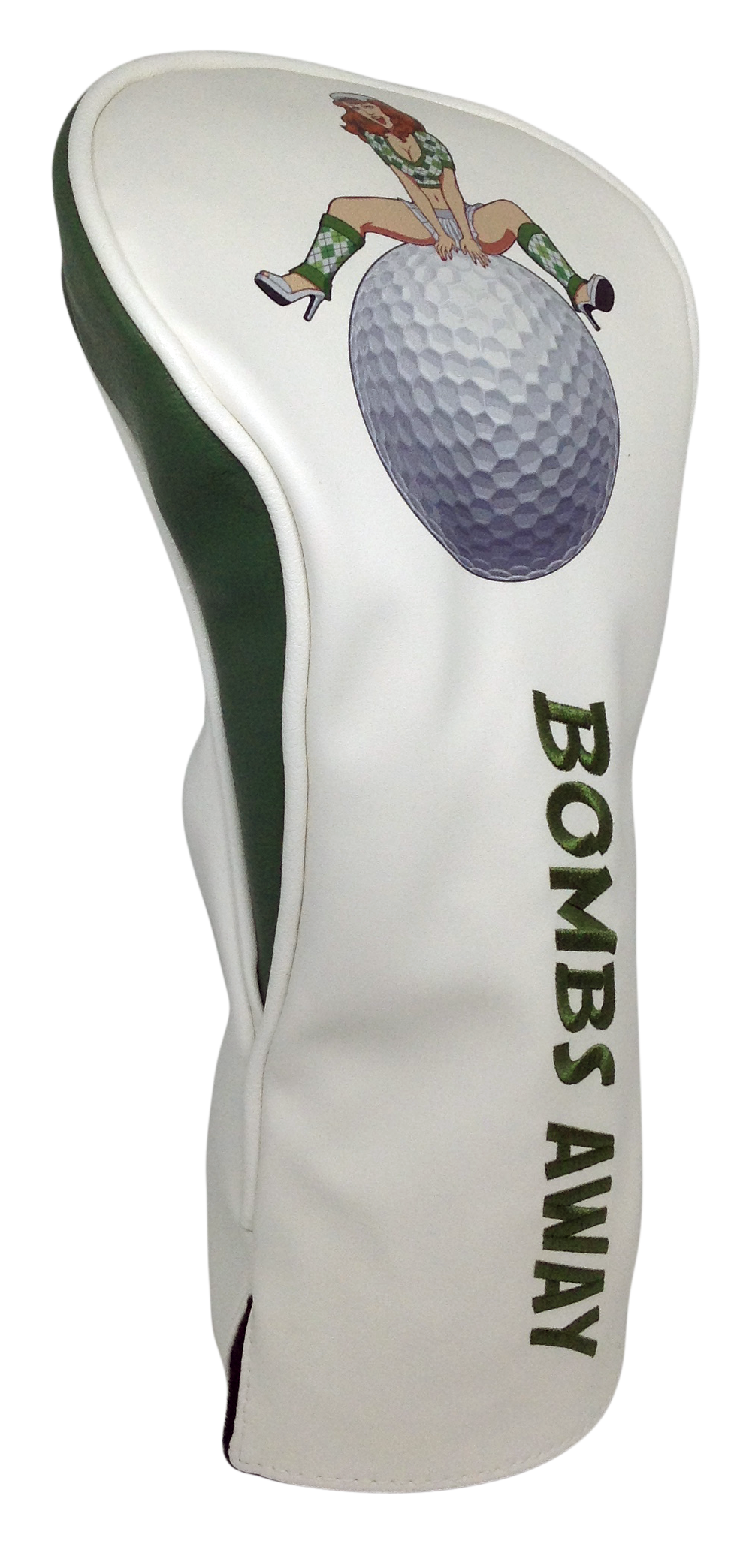 Bombs Away! Embroidered Pinup Driver Headcover by ReadyGOLF